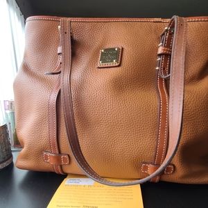 Used Without Tags Dooney & Bourke  Leather Tote